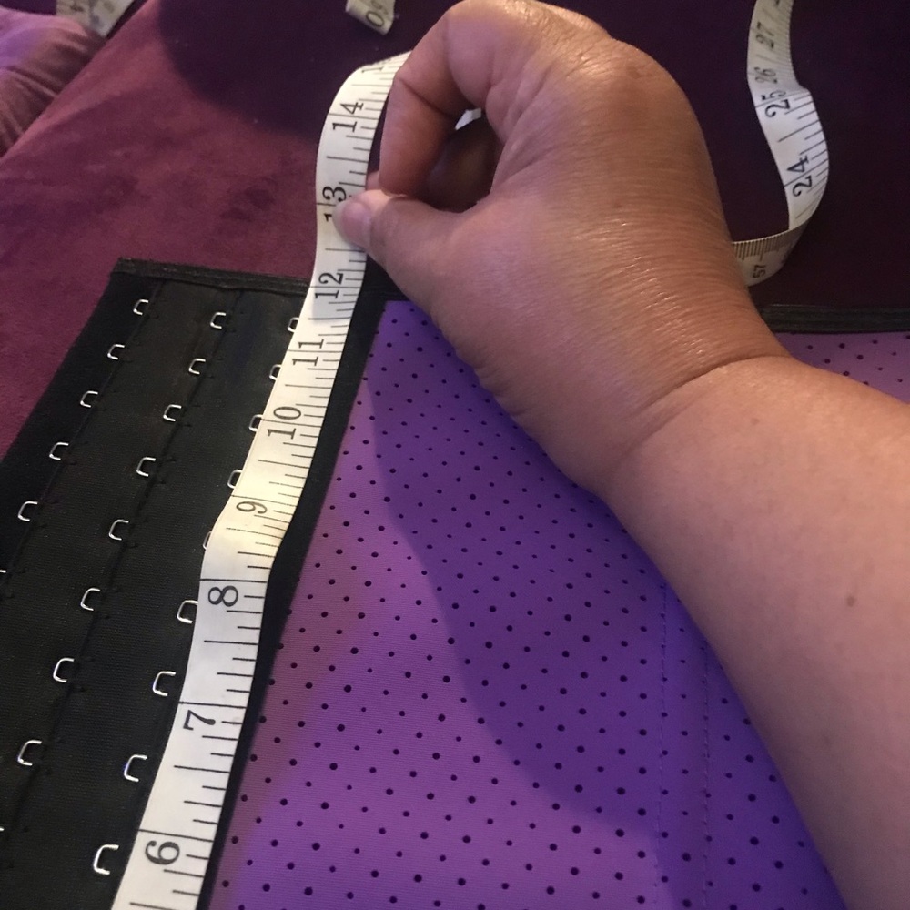Purple Waist Trimmer Corset - Picture 5 of 10